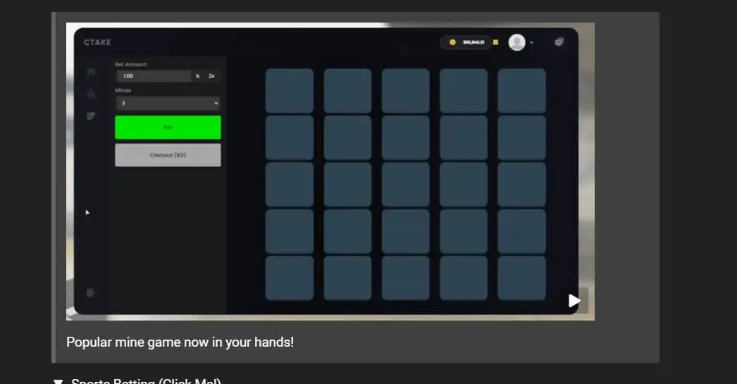 Visualização do recurso CodeV Casino FiveM 5