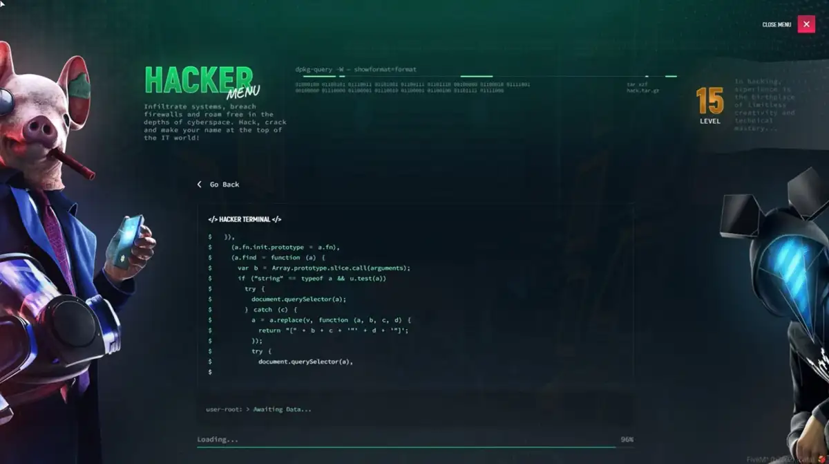 Vista previa del recurso Realistic Hacker Menu FiveM 4