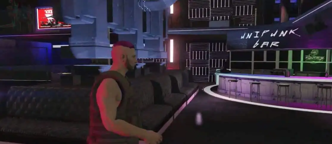 Cyber Bar (NoPixel Vanilla Unicorn) visualização do recurso FiveM 5