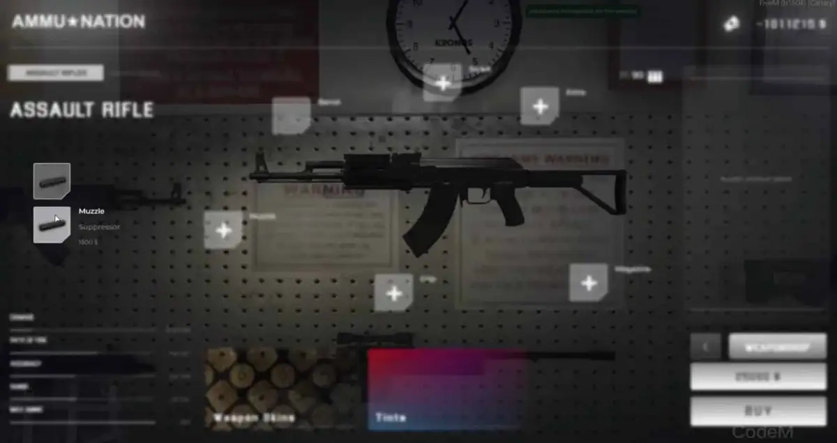 CodeM mWeaponshop FiveM Ressourcenvorschau