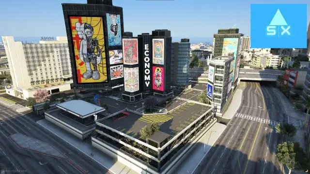 Garage Center MLO FiveM resource preview
