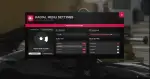 Menu radial de Debux