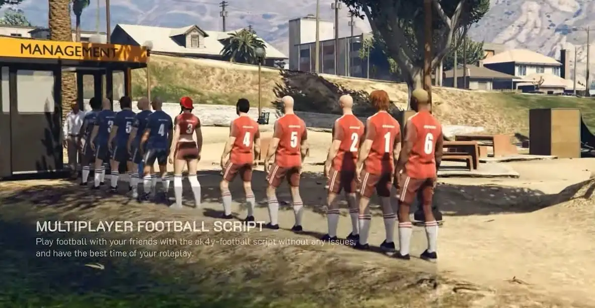 ak4y Football / Soccer Script FiveM resource preview 3