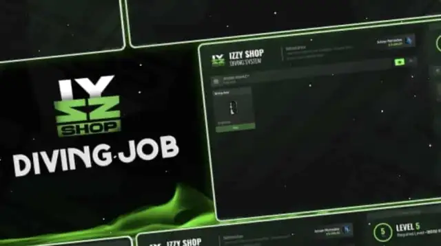 Diving Job (Izzy) FiveM resource preview