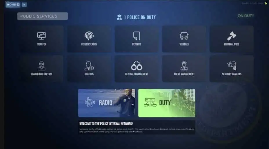 Aperçu de la ressource Origen Police (QBCore) FiveM 2