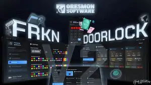 Cerradura de puerta Frkn v2