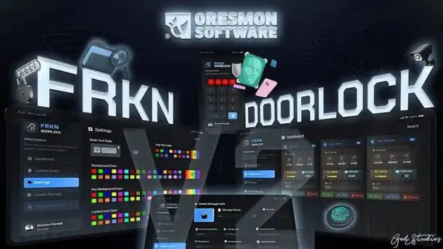 Cerradura de puerta Frkn v2