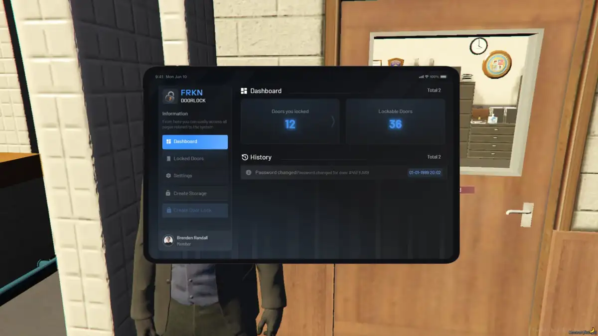 frkn Doorlock v2 FiveM resource preview 5