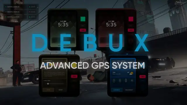 Advanced GPS Menu FiveM resource preview