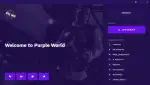Vista previa del recurso FiveM Purple World Launcher | RPCrate