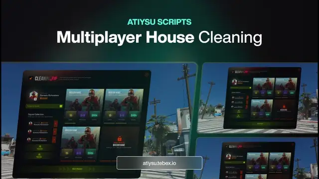 house cleaning fivem
