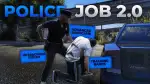Aperçu des ressources du script ADS Police pour FiveM