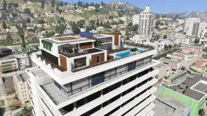 Pacific Rooftop Mansion FiveM resource preview