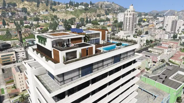 Pacific Rooftop Mansion FiveM resource preview