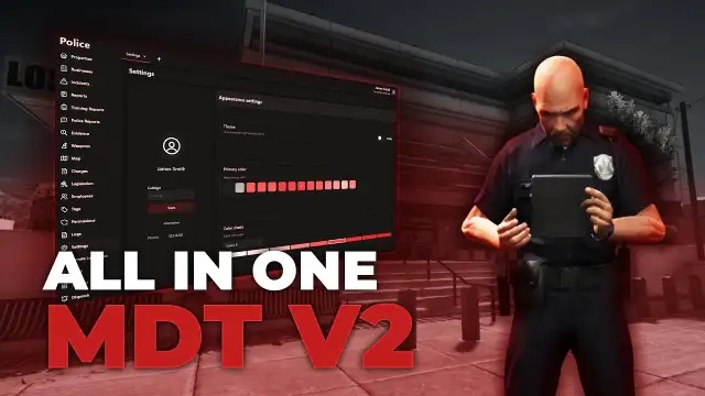 TK MDT V2 FiveM resource preview