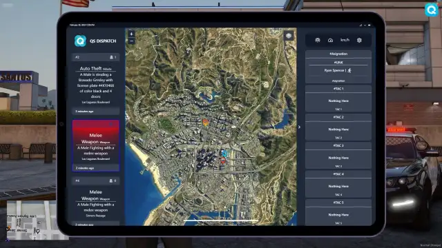 Quasar Dispatch & MDT FiveM resource preview