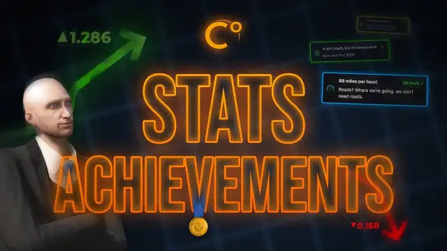 Statistics & Achievements FiveM resource preview