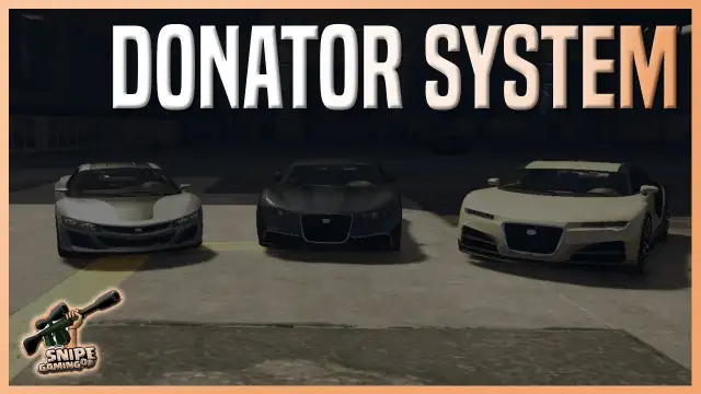 Snipe Donator System FiveM resource preview