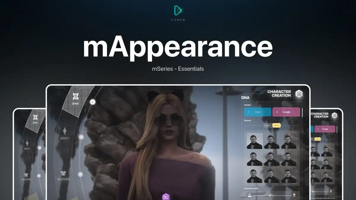 Clothing as Item – QBCore FiveM Script preview