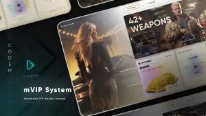 CodeM mVIPSystem — VIP Membership & Subscription System FiveM resource preview