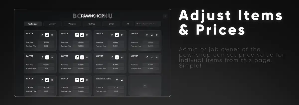 CodeM xPawnshop — Script de prêt sur gages avancé FiveM aperçu de la ressource 6