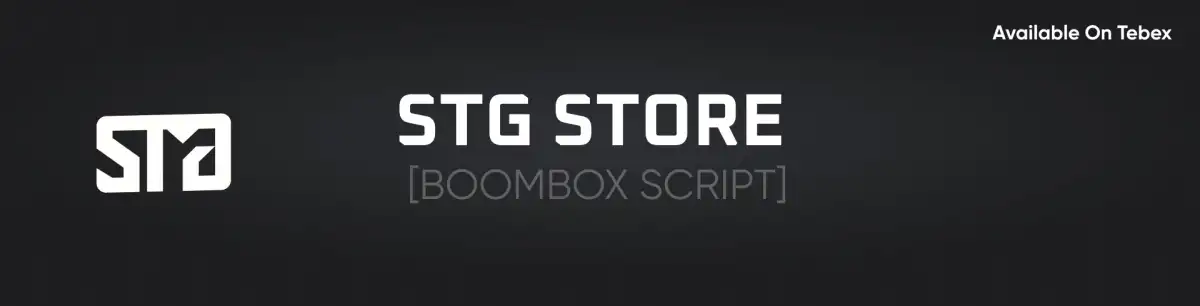 STG Boombox - Advanced Music System FiveM resource preview 6