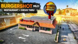 NoPixel 3.0 BurgerShot Map - FiveM MLO FiveM resource preview