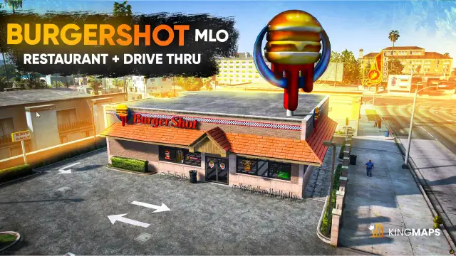 NoPixel 3.0 BurgerShot Map - FiveM MLO FiveM resource preview