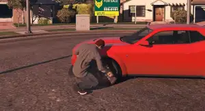 Pierce Tires / Knife Tires — Slash Tires Script FiveM resource preview