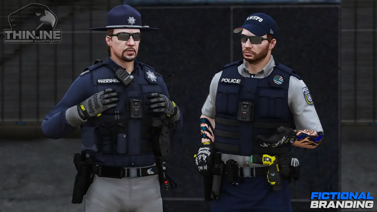 Duty Belts und Safariland 2 Holster Pack (FiveM EUP) FiveM Ressourcen Vorschau 6