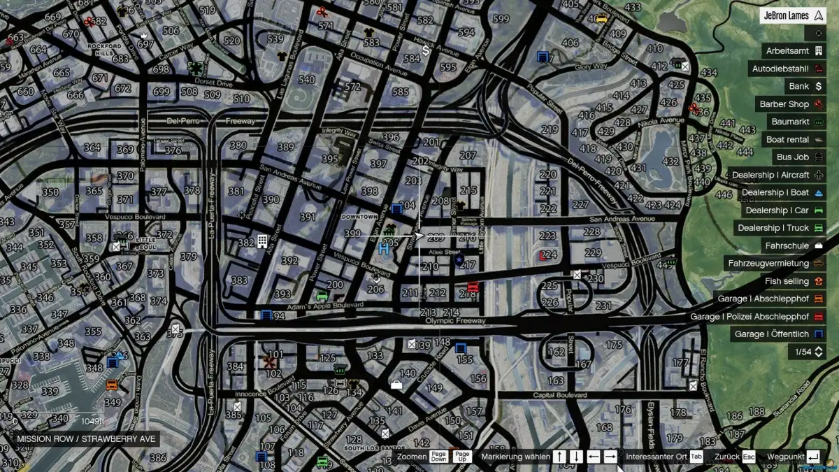 FiveM Bar Map near Park FiveM Ressourcen Vorschau 3