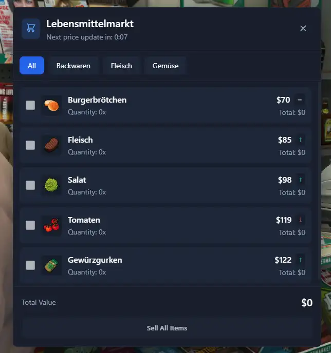 Preview do recurso FourTwenty Dynamic Market FiveM 2