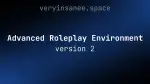 Advanced Roleplay Environment version 2 video preview title card