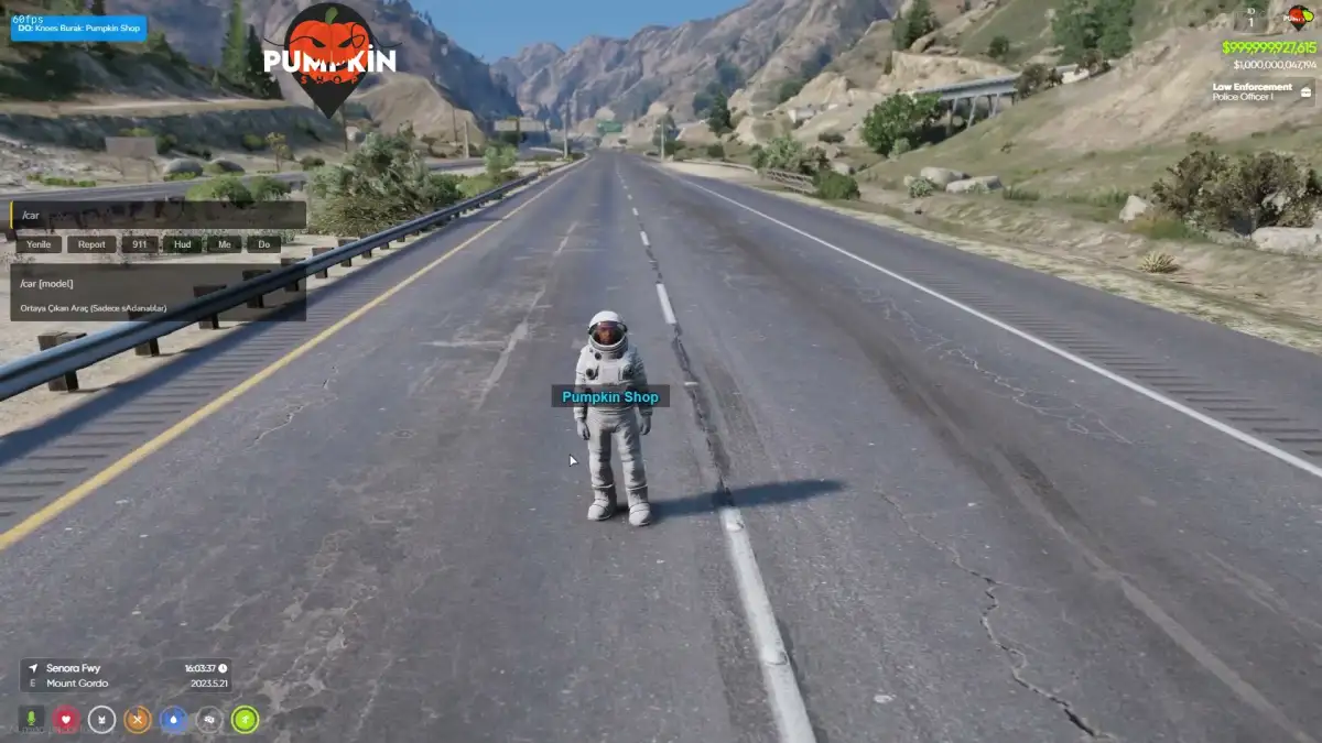 Vista previa del video de Pumpkin V2 que muestra el juego de Pumpkin Shop HUD