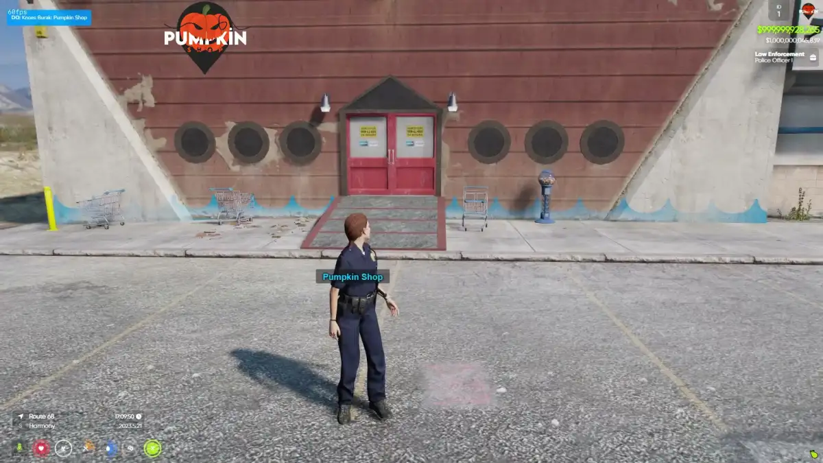 Vista previa del video de Pumpkin V2 que muestra el juego del edificio Pumpkin Shop