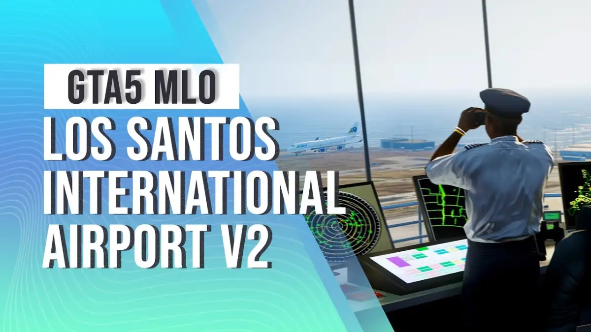 LSIA Airport V2 Video-Vorschau, die den Los Santos International Airport V2 zeigt