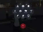 Prévisualisation du menu radial NoPixel dans le jeu UI