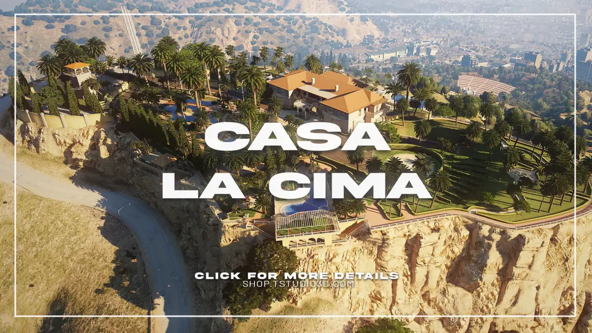 Casa de La Cima mansion exterior in FiveM