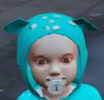Tercer modelo de personaje de bebé incluido con el guion de bebé FiveM