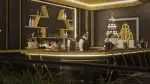 Salón en la azotea Skyline Reverie con Script de Negocios 8