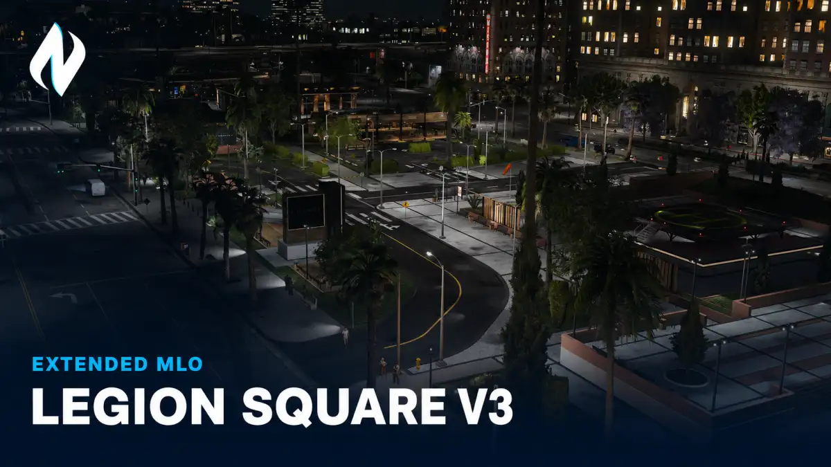 Legion Square Extended V3 - NTeam FiveM MLO