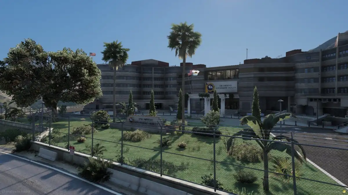 San Andreas Government Facility - Cube's Mapping 11