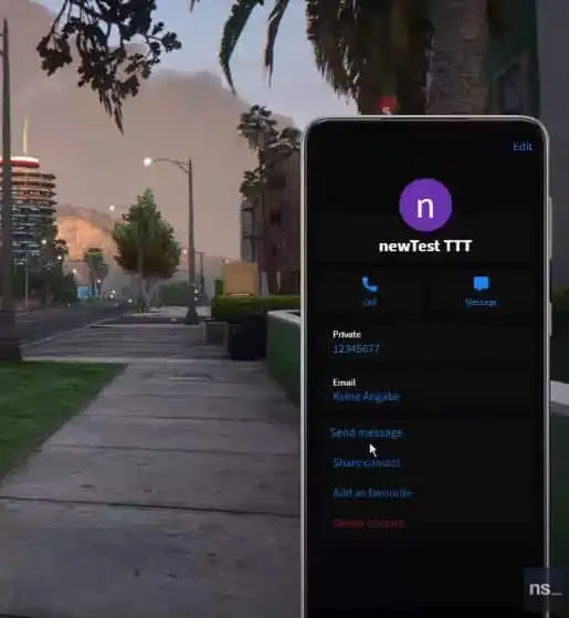 ns Phone FiveM Ressourcen Vorschau 3