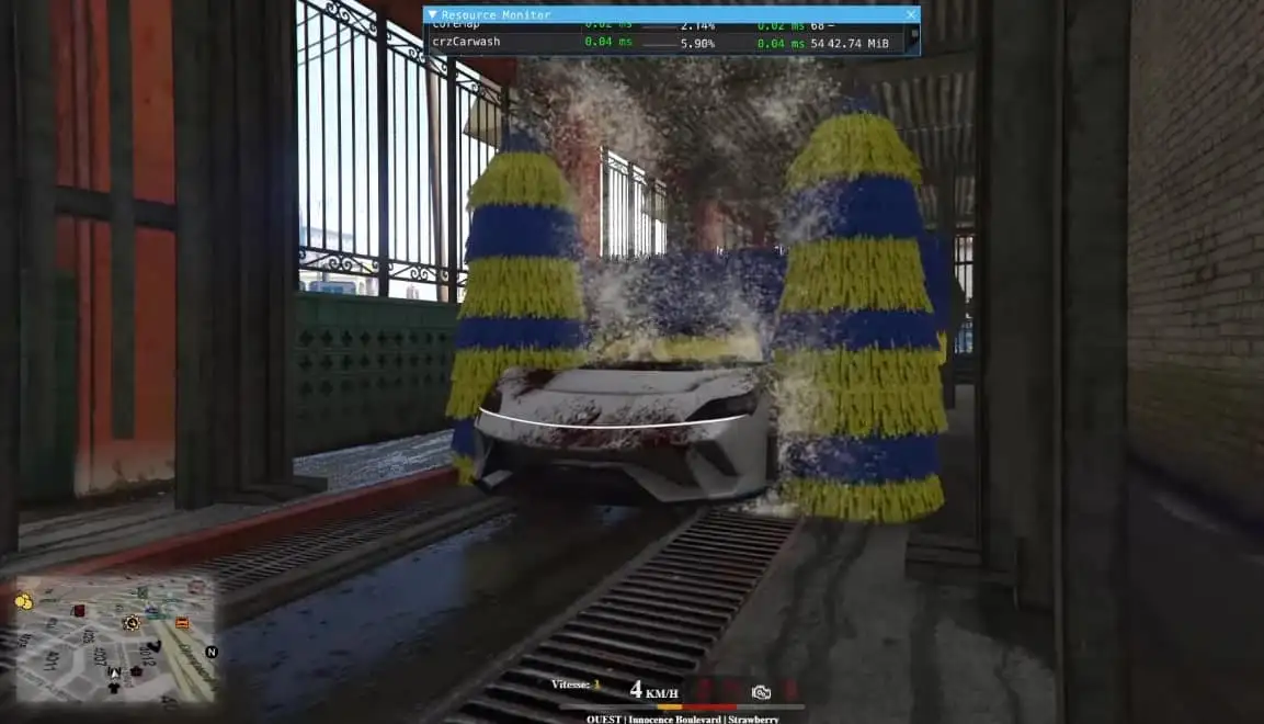 FiveM Autowäsche FiveM Ressourcenvorschau 2