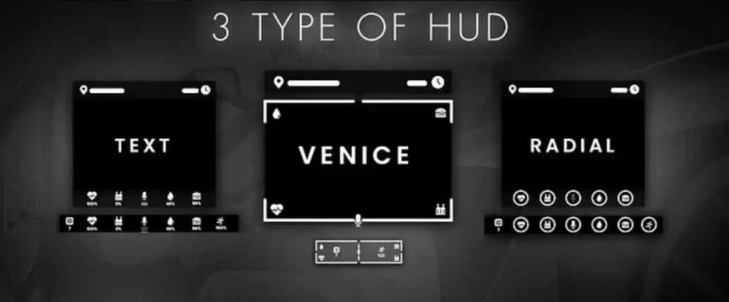 BLVCK HUD (Black Hud) V2 FiveM Ressourcen-Vorschau 2