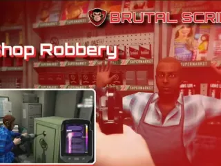 Shop Robbery [ESX & QB] Brutal Scripts FiveM resource preview