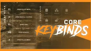 Core Keybinds FiveM resource preview