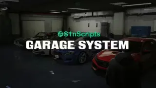 The Garage System FiveM vehicle garage preview