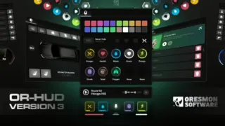 0R HUD V3 customization interface for FiveM