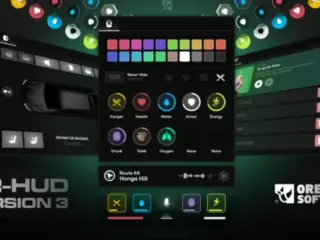 0R HUD V3 customization interface for FiveM